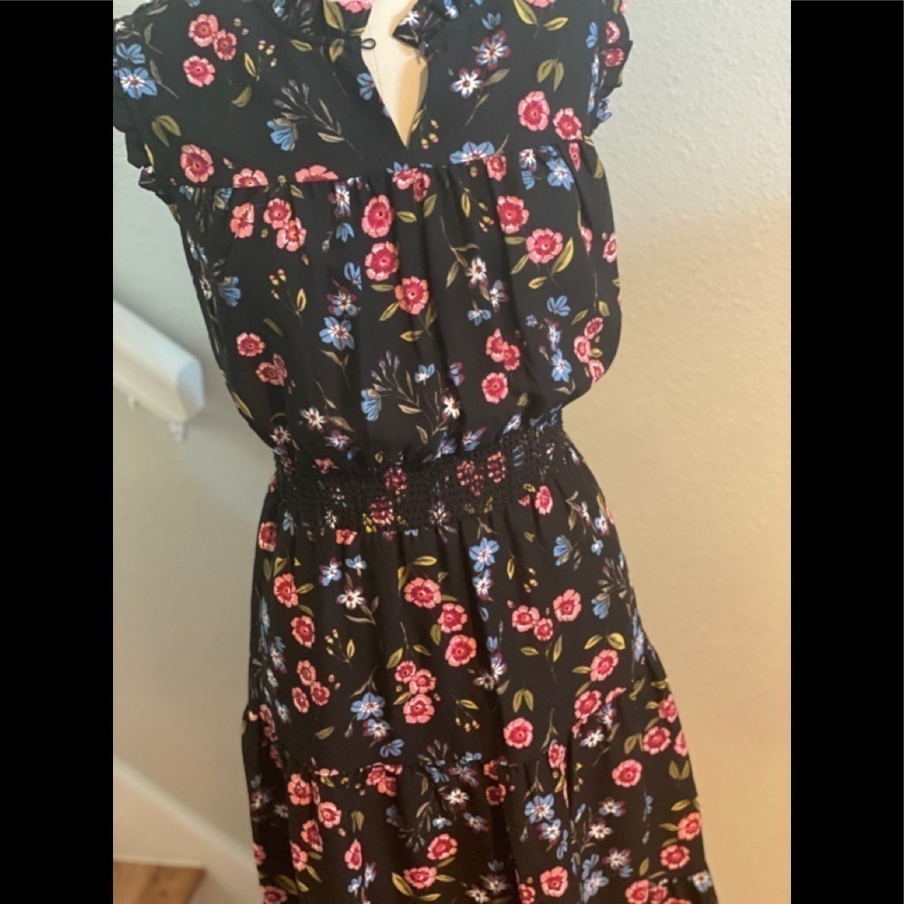 Kate Spade Meadow Sleeveless Smocked Waist Dress​​​​​​​​​ - Picture 11 of 12